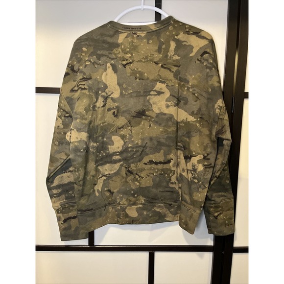 Under Armour Men’s Project Rock Fleece Camo Crew Sweater USA Flag Size Medium - Picture 5 of 5